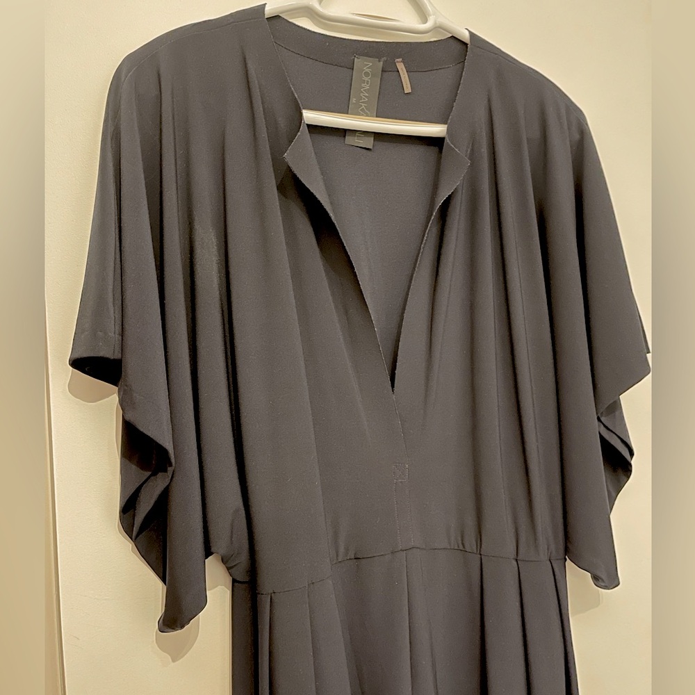 Norma Kamali Jumpsuit in dark navy blue
